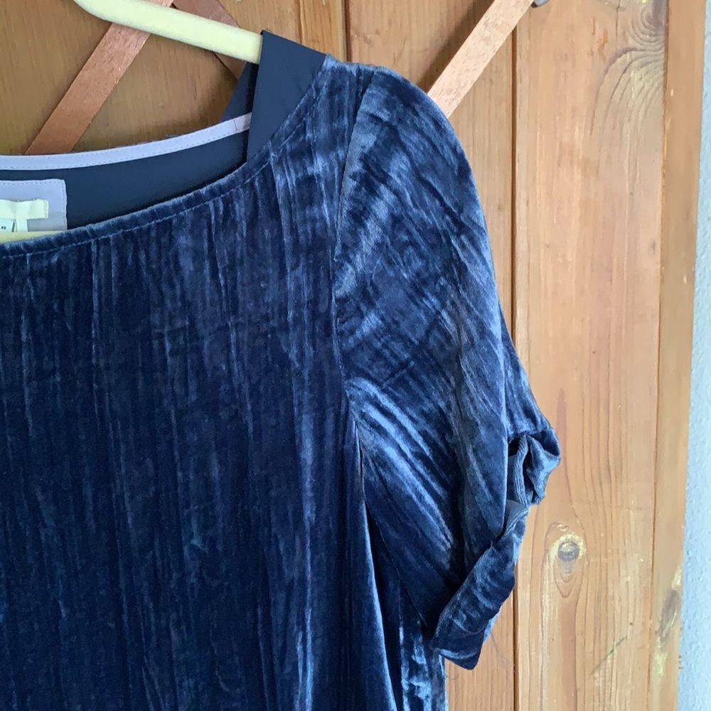 Floreat Anthropologie crushed velvet shift dress - Picture 8 of 9